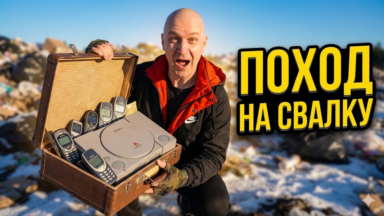 Поход на Свалку - Что Выбросили на Свалку? Целое Сокровище!