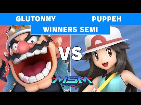 MSM 205 - Puppeh (Pokemon Trainer) Vs Solary | Glutonny (Wario) Winners Semis - Smash Ultimate