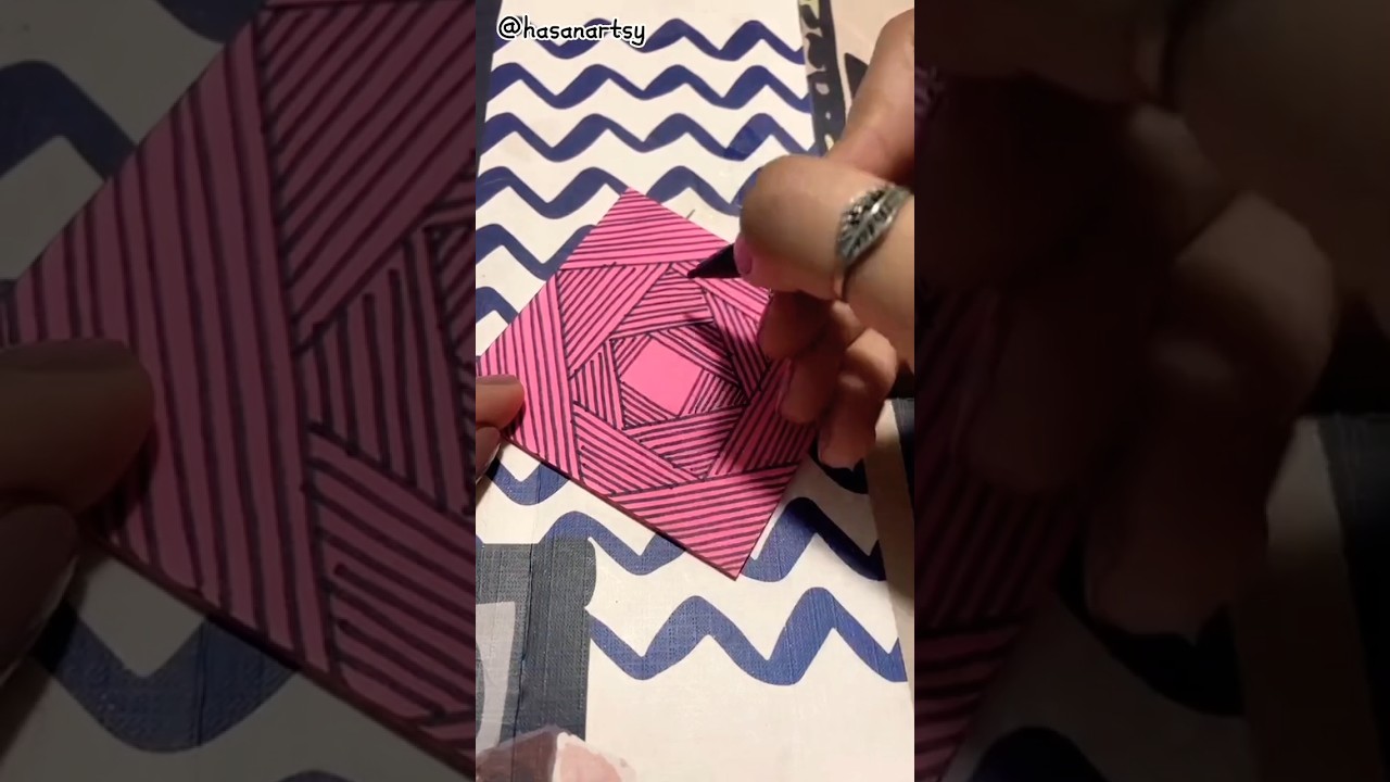 Simple doodling on a sticky note pad.Declutter your mind. #shorts #drawing #art #doodling #easy #yt