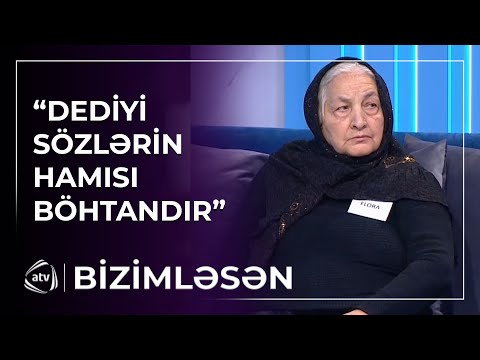 Flora xanımın gəlini efirə qoşuldu