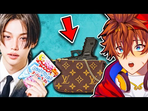 This K-POP Star Carries THIS In His Bag! | Kenji Reacts