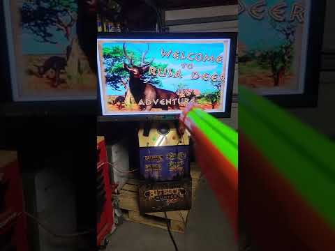 Arcade1up bigbuck hunter 46" screen mod