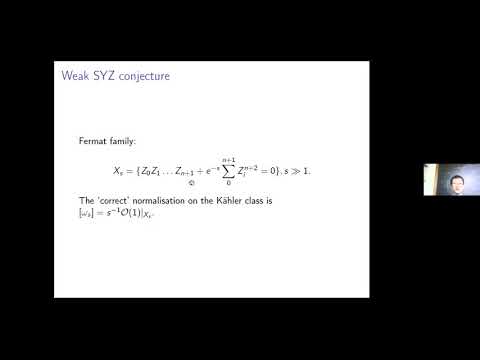 Yang Li : Metric SYZ conjecture