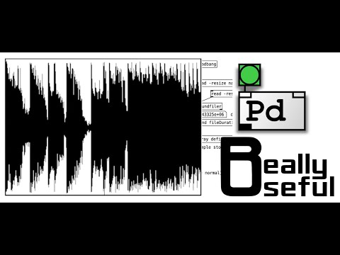 PureData tutorials - rich synthesis (27) - Simple Sampling 2