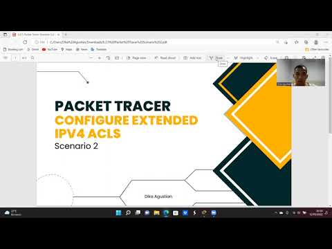 Packet Tracer - Configure Extended IPv4 ACLs - Scenario 2
