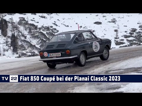 MOTOR TV22: Der Fiat 850 Coupé von Michael Krammer bei der Planai Classic 2023