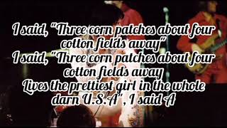 Elvis Presley - Three Corn Patches (Lyrics)