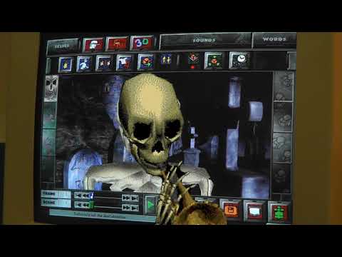 Skull trumpet is not from 3D Movie Maker