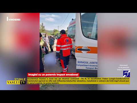 TRAGEDIE ÎN COMUNA VINDEREI