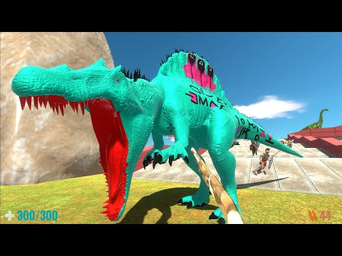 FPS DEATH RUN vs SQUID GAME SPINO - Animal Revolt Battle Simulator (ARBS)
