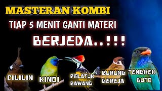Download lagu 2 jam masteran KOMBINASI cililin kinoi pelatuk bawang gereja tengkek buto tiap 5 menit ganti materi mp3