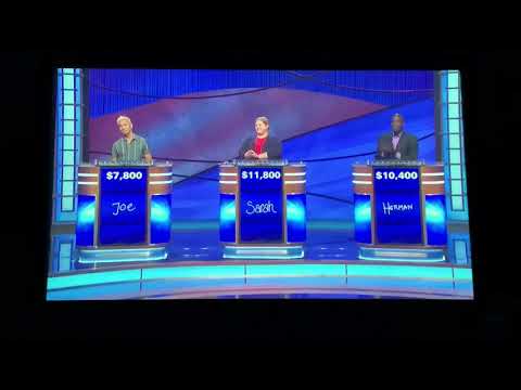 Double Jeopardy, Joe Velasco Day 2 - 3rd Daily Double (9/18/20)