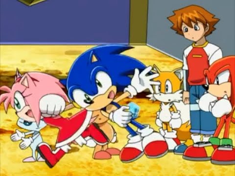 Sonic X Comparison: Sonic & His Friends Arrive On Planet Marmolim (Japanese VS English)