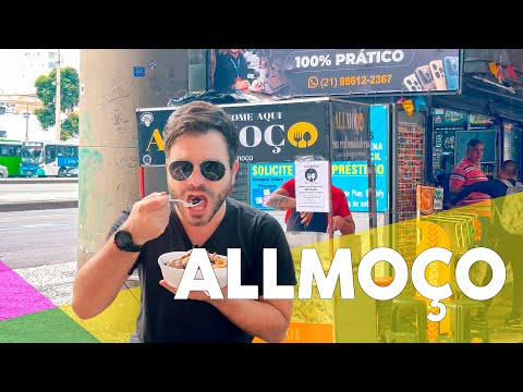 COMIDA DE RUA NO RJ: ALLMOÇO | Menos de R$ 20 no Centro ⁴ᴷ