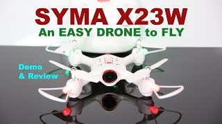 Syma X23W White - відео 3