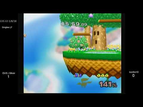 GSS 63 SSBM - GVS | Silver Alloy (Falco) vs. bonfire10 (Sheik) - Melee LF