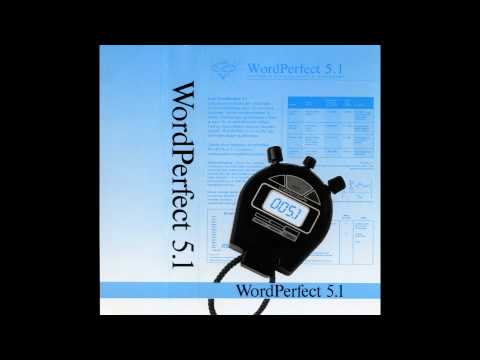 WordPerfect 5.1 Rap