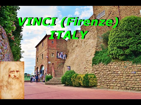 TOSCANA- VINCI il borgo natale del genio LEONARDO DA VINCI