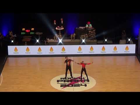 MCFS ACRO, UKR - DMYTRIUK Daria - ALIEINIKOV Yehor, 5. Place  [www.rokenrol.cz]