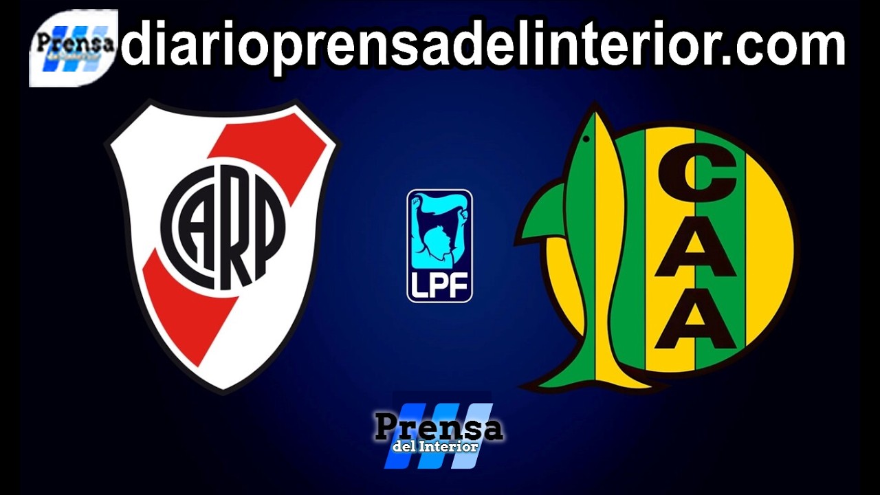 RIVER PLATE vs ALDOSIVI EN VIVO  - Torneo Apertura 2026 | Fecha 16 Liga Profesional