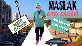 Türkiye'nin En Büyük Oto Sanayisi - Maslak Atatürk Oto Sanayi Sitesi #