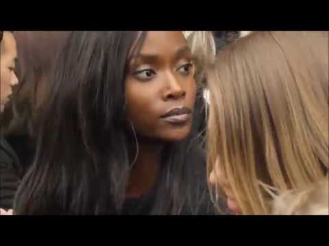 Top Models after show BALMAIN @ Paris 2 march 2018 Fashion Week / mars #PFW