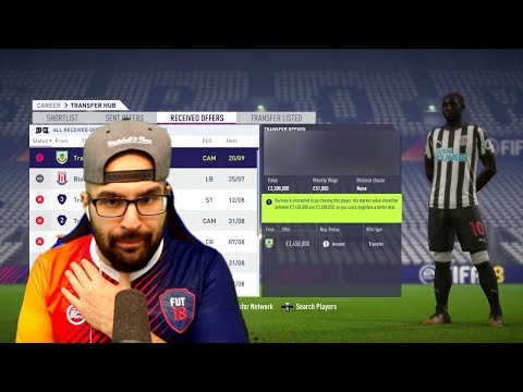 PLEASE DON'T BE MAD I SOLD HIM! - NEWCASTLE CAREER MODE FIFA 18 #08