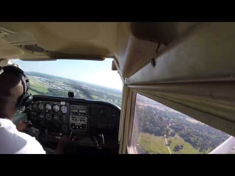 Cessna 172 crosswind landing