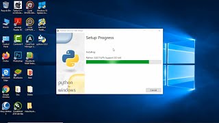 How to install Python 3.8.0 on Windows 10 with CMD configuration