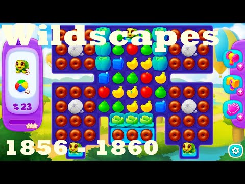 Wildscapes Level 1856 - 1860 HD Walkthrough | 3 - match game | gameplay | android | ios | pc | app