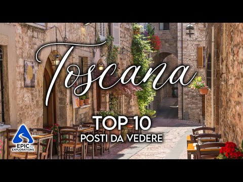 Toscana: Top 10 Posti e Cose da Vedere | 4K Guida di Viaggio