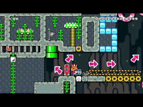 Super Mario Super Throw!! by Devory ~ NEW WORLD RECORD SPEEDRUN! 一SUPER MARIO MAKER一 No Commentary