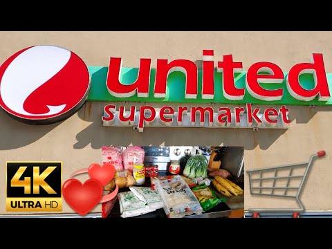 Compras de supermercado no Supermercado United