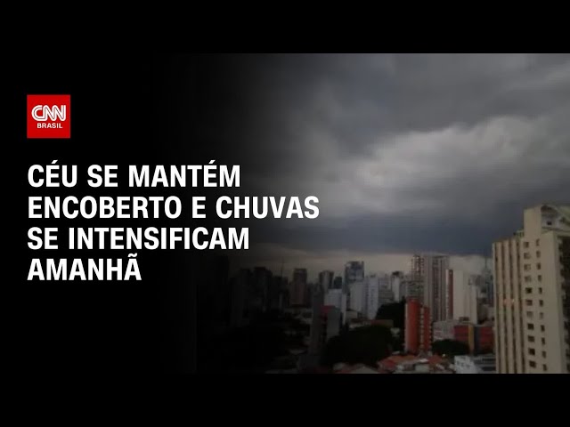 Previsão do Tempo: céu encoberto e chuvas mais intensas nesta sexta (10) | CNN Prime Time