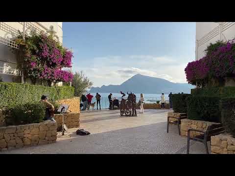 Altea, Spain- music in the square
