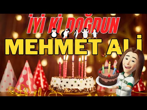 MEHMET ALİ İyi ki doğdun - Mehmet Ali İsme Özel Doğum Günü Şarkısı