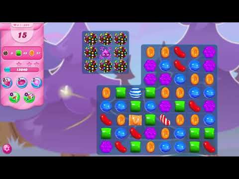 Candy Crush Saga Level 694 walkthrough