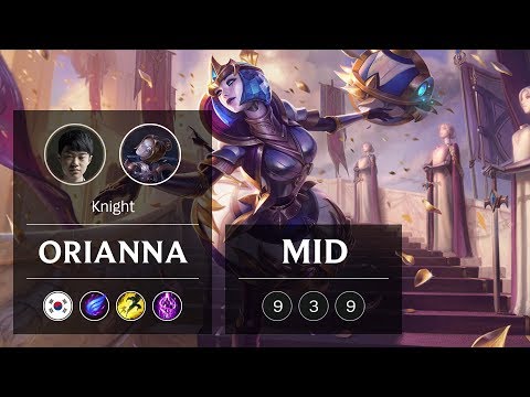 Orianna Mid vs Sylas - KR Grandmaster Patch 9.3
