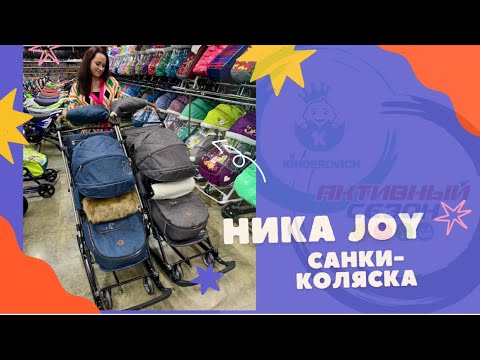 Санки-коляска Ника детям JOY премиум