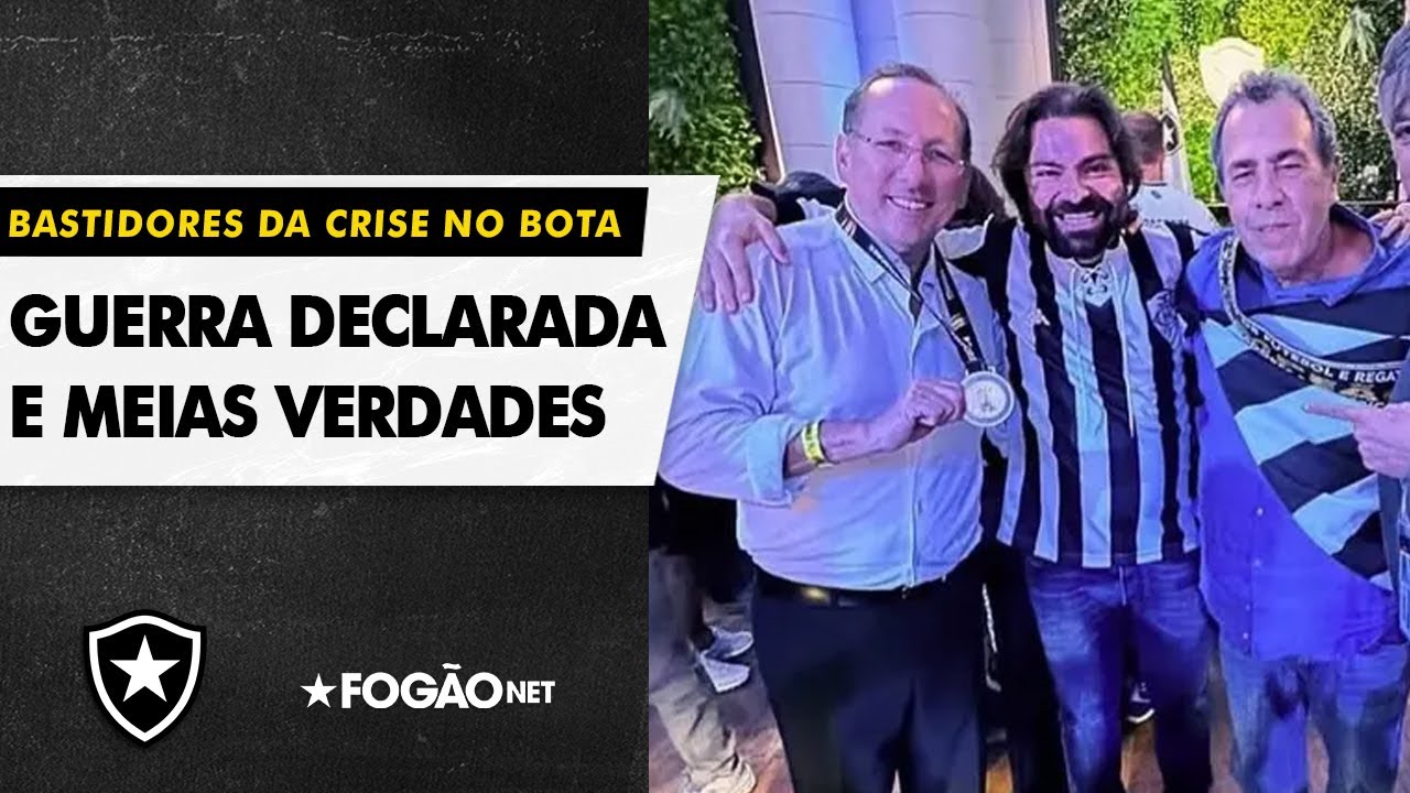 VÍDEO | Botafogo vive guerra declarada entre social e SAF; disputas de narrativas atrapalham a verdade