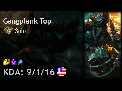 Gangplank Top vs Rumble - Solo - NA Challenger Patch 6.18
