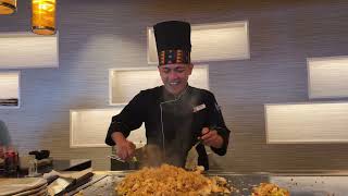 "Carnival Jubilee Teppanyaki Experience | C&C Travels Review & Must-Try Cruise Dining!