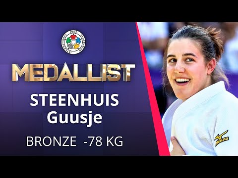 STEENHUIS Guusje Bronze medal Judo World Judo Championships Seniors Hungary 2021