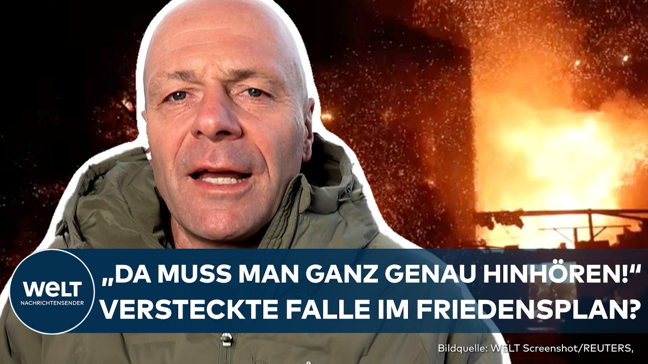 UKRAINE-KRIEG: Friedensplan mit versteckter Falle? "Da muss man ganz genau hinhören!"