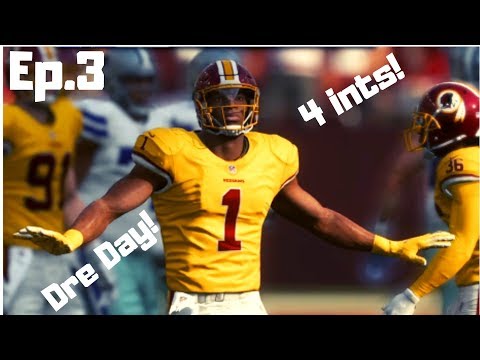 Madden 19 career mode (CB) Ep- 3   DRE ALMOST BREAKS A RECORD!!