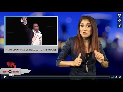 "Hamilton" may be headed to the movies (ASL - 7.26.18)
