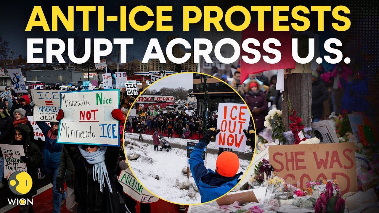 Protests Spread Across the US After ICE Kills Woman in Minneapolis | WION Originals