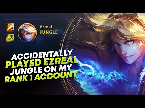 20 KILL EZREAL JUNGLE GAME ON RANK 1 ACCOUNT?! | League of Legends