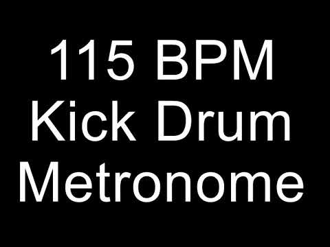Kick Drum Metronome 115 BPM