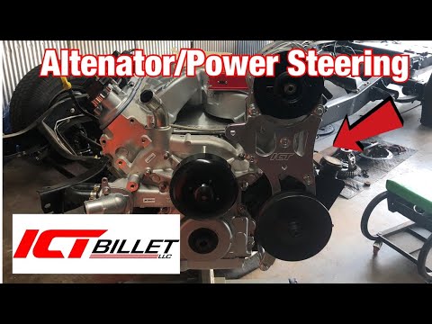 ICT Billet Altenator/Power Steering Bracket Install (5.3 LM7)